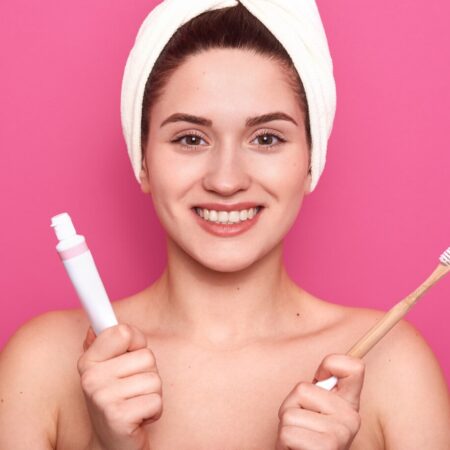 Biological Cleaning teeth Brushing